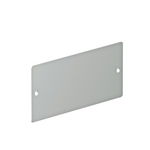 IS-1 cable manager Cover panel RAL7035 lightgrey, Schrack