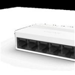 Switch cu 5 porturi Hikvision DS-3E0105D-O, 1 Gbps, 0.74 Mpps, 2000 MAC, HikVision