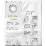 Festool Sac de filtrare de siguranta FIS-CTH 26/3, Festool