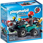 Set Playmobil City Action Police, Hotului cu ATV