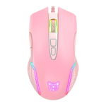 Mouse gaming Onikuma CW905 roz pentru pasionatele de jocuri., ONIKUMA