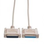 Cablu serial (DB25M-DB25T) Roline 1.8m, ITG