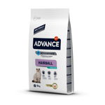 Advance Hairball Sterilized, Curcan, hrană uscată pisici sterilizate, limitarea ghemurilor de blană, 10kg, Advance