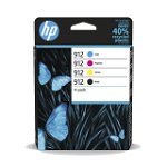 HP Pachet cu 4 cartuşe de cerneală originale 912 negru/cyan/magenta/galben