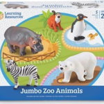 Set 5 figurine Animalute de la Zoo Learning Resources