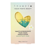 Tableta efervescenta pentru baie, cu parfum de Monoi, 200g, Inuwet, INUWET
