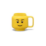 Cană pentru copii galben din ceramică 255 ml Head – LEGO®, LEGO®