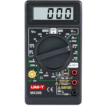 Multimetru digital DT830B, negru