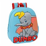 Ghiozdan 3D Disney Dumbo Roșu Albastru deschis, Disney