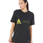 Imbracaminte Femei adidas Sportswear Logo T-Shirt HI6110 BlackShock Yellow, adidas