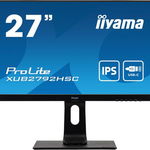 Monitor LED Iiyama Inaltime reglabila 1920x1080 27 Full HD HDMIDP 4ms 75Hz Negru