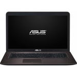 Laptop ASUS X756UB-TY011D cu procesor Intel® Core™ i5-6200U 2.30GHz, Skylake™, 17.3", HD+, 4GB, 2TB + 16GB SSD, DVD-RW, nVIDIA® GeForce® 940M 2GB, Free DOS, Brown