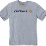 Tricou Carhartt Carhartt Core Logo Gri, Carhartt