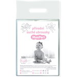 MonPeri Dry Baby Wipes servetele pentru curatare pentru nou-nascuti si copii 100 buc, MonPeri
