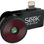 Camera termoviziune Seek Thermal Compact PRO iOS FastFrame LQ-EAAX (Negru), Seek Thermal