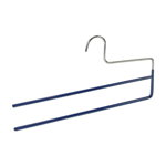 Umeras pentru 2 perechi de pantaloni Baggy, Wenko, 33 cm, metal cromat/plastic, albastru, Wenko