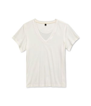 Imbracaminte Barbati LABEL Go-To Vee White, LABEL