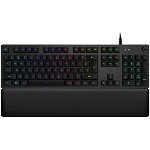Tastatura Gaming Logitech G513, Mecanica, Switch GX Red (Negru)