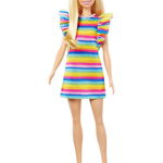 Papusa Barbie, Mattel, Fashionista, 3+