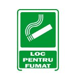 Sticker Indicator Loc pentru fumat, Sticky Art