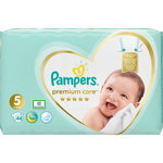 Scutece PAMPERS Premium Care Value Pack nr 5, Unisex, 11-16 kg, 44 buc