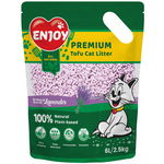 Asternut Pentru Litiera Enjoy Tofu cu lavanda 6 L/ 2.5 kg, enjoy