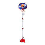 Cos de baschet pentru copii Basketball Set, 75-155 cm, baza stabila, inaltime reglabila, plastic, minge inclusa, 3 ani+, General