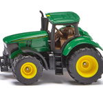 Tractor John Deere 6215R, Siku, din plastic/metal, verde