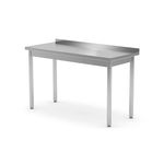 Masa de lucru cu rebordHendi pregatita pentru asamblare Kitchen Line 1200x600x(H)850mm, Hendi