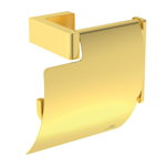 Suport hartie igienica Ideal Standard Atelier Conca cu protectie auriu periat, Ideal Standard