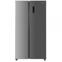 Side by Side Samus SSX-664NF, 532 L, Full No Frost, Clasa Energetica F, Afisaj LCD, 2 Sertare pentru legume, H 177 cm, Inox