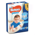Scutece/chilotel Huggies Pants D Mega pack S3, baieti, 6-11 kg , 58 bucati