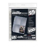 Folii Protectie UP - Platinum Series 4-Pocket Pages (25 Pages), Ultra PRO