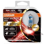 Bec auto Halogen OSRAM Night Breaker, H4, 60/55W, 2buc