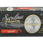 Pachet: 3 x Sardine premium in sos tomat Adriano, 90g