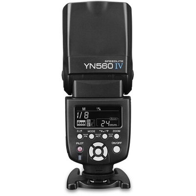 Yongnuo Blitz Manual Speedlite wireless Yongnuo YN560 IV Negative Display cu master controller radio incorporat, Yongnuo