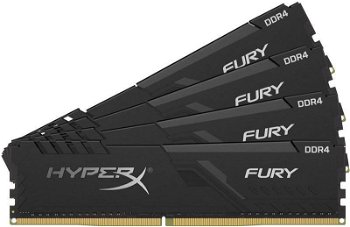 Memorie HyperX Fury Black 32GB DDR4 3600MHz CL17 Quad Channel Kit