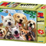 Puzzle 3D, 48 piese - Dog