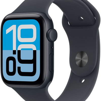 Apple Watch SE (2023) GPS Carcasa Midnight Aluminium 40mm Midnight Sport Band - S/M