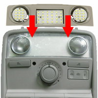 Lampa led plafon VW Golf Tiguan Passat, volkswagen