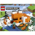 LEGO® Minecraft™: Casa in forma de vulpem, 193 piese, 21178, Multicolor