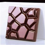 Matrita Policarbonat 6 Snack Ciocolata Stone, 27.5x17.5 cm