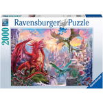 Puzzle Tinutul Dragonilor, 2000 Piese, Ravensburger