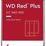 Hard disk WD Red Plus 6TB SATA-III 5400 RPM 256MB