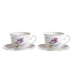Set 2 cesti cafea lavanda, 0