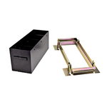 AIXLIGHT PRO III cadrumic carcasa,incl. fitting-kit,argintiu, Schrack