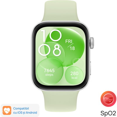 Smartwatch Fit 3 Bluetooth Alb, Huawei
