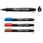 Marker ARTLINE Supreme Calligraphy, varf tesit din fetru 3.0mm, negru