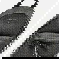 Rucsac de piele ecologica cu model logo Slater, Michael Kors