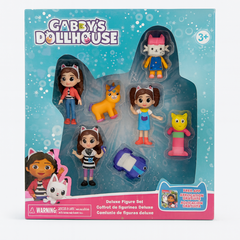 Set Deluxe Figurine Gabby house - 6 Personaje Colectie, Jucarie Copii 29x25.5 cm, Model Colorat Inspirat Din Serial, OEM